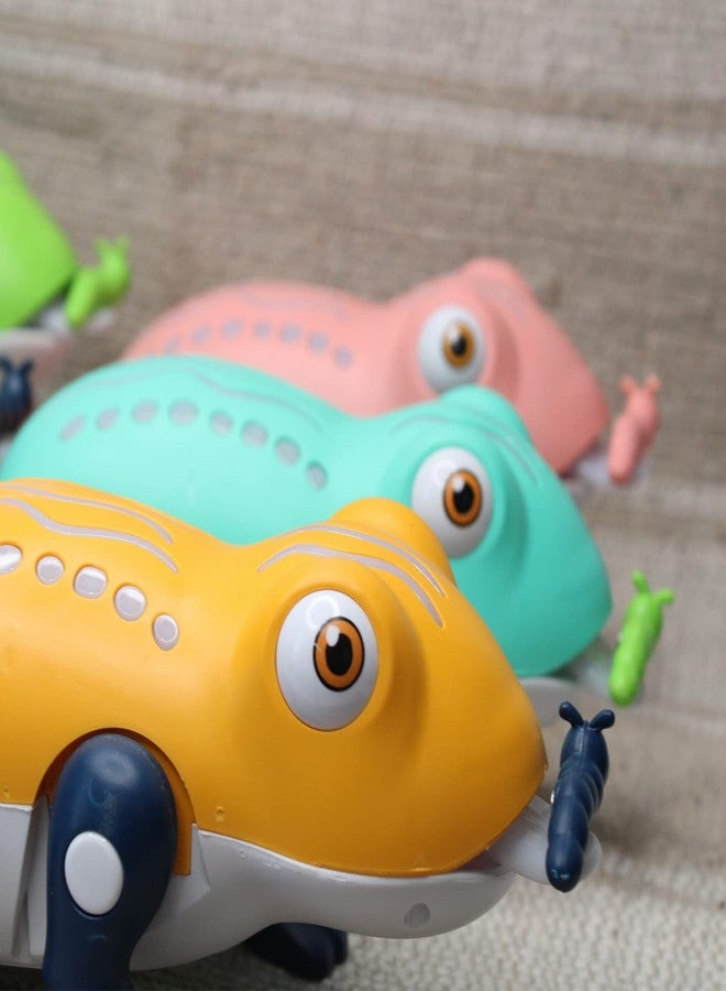 Kabello Hungry Jumping Frog Musical Toy with Light and Sound Effects - Great Gift for Toddlers Boys and Girls (Multicolor) 1 Pcs - Image 5